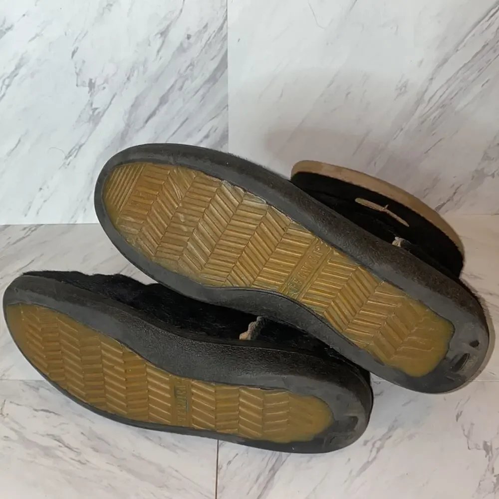 Vintage Tecnica Italian Goat Fur Lined Boots 40
